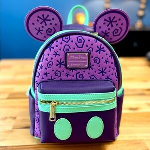 Disney Main Attraction Loungefly Back Pack- Mad Tea Party